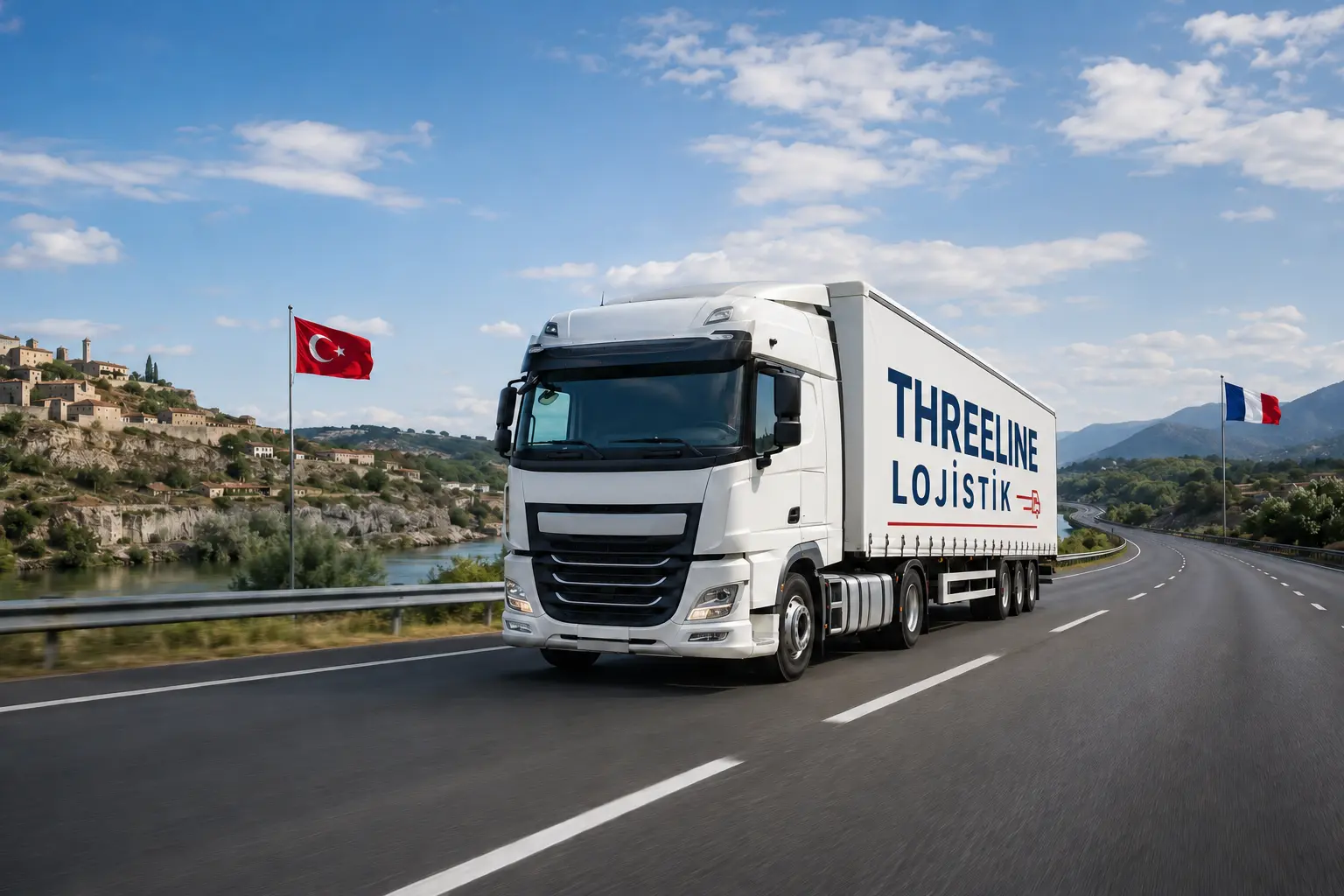 Türkiye Fransa karayolu nakliye tırı
